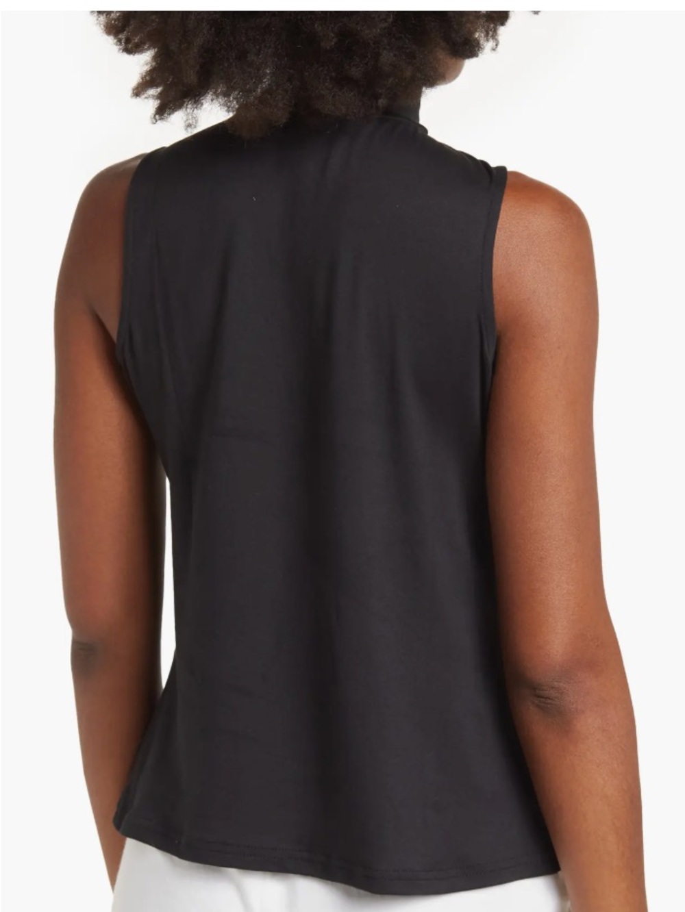 By Design Sleeveless Mock Neck Sleeveless Top - Picture 2 of 4